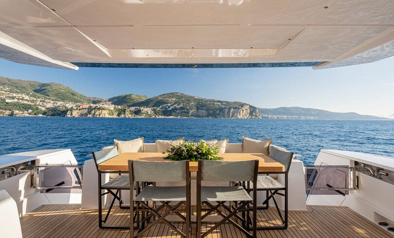 Charter M/Y SEA DIAMOND — Ferretti 780 (24m, 2025)