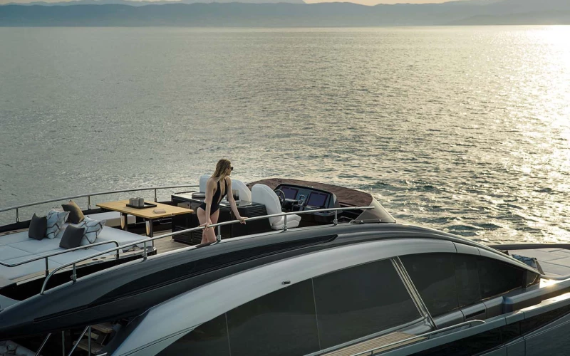 Charter M/Y FAST ONE — Pershing GTX70 (21m, 2020) | French Riviera