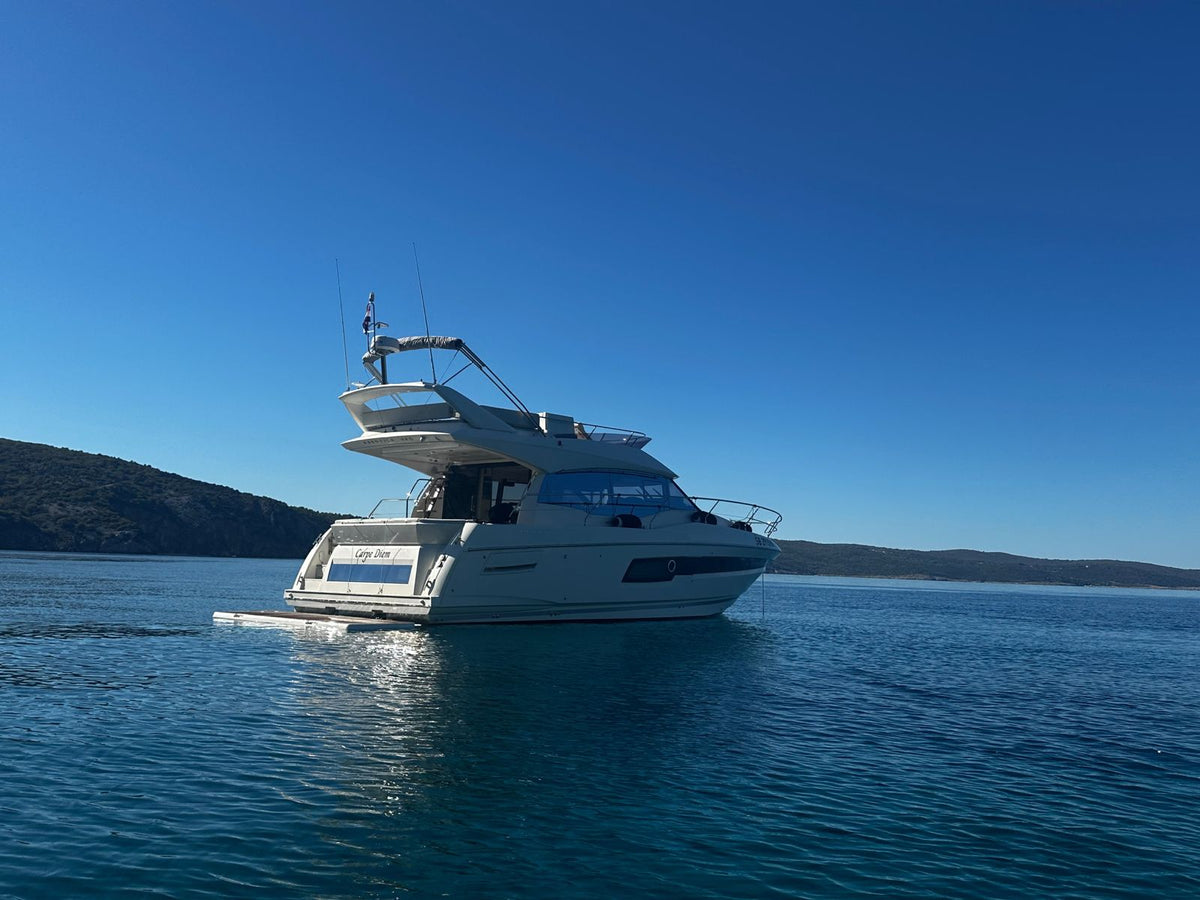 Prestige 460 Fly Carpe Diem — 2024 Pre-Owned (14m) — VAT Paid