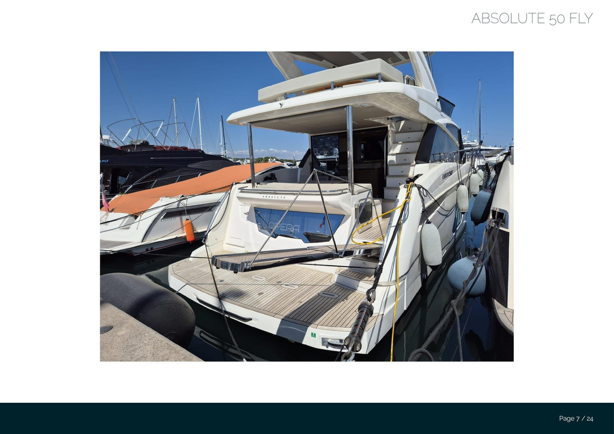 Absolute 50 Fly — 2020 Pre-Owned (15m) — VAT Paid