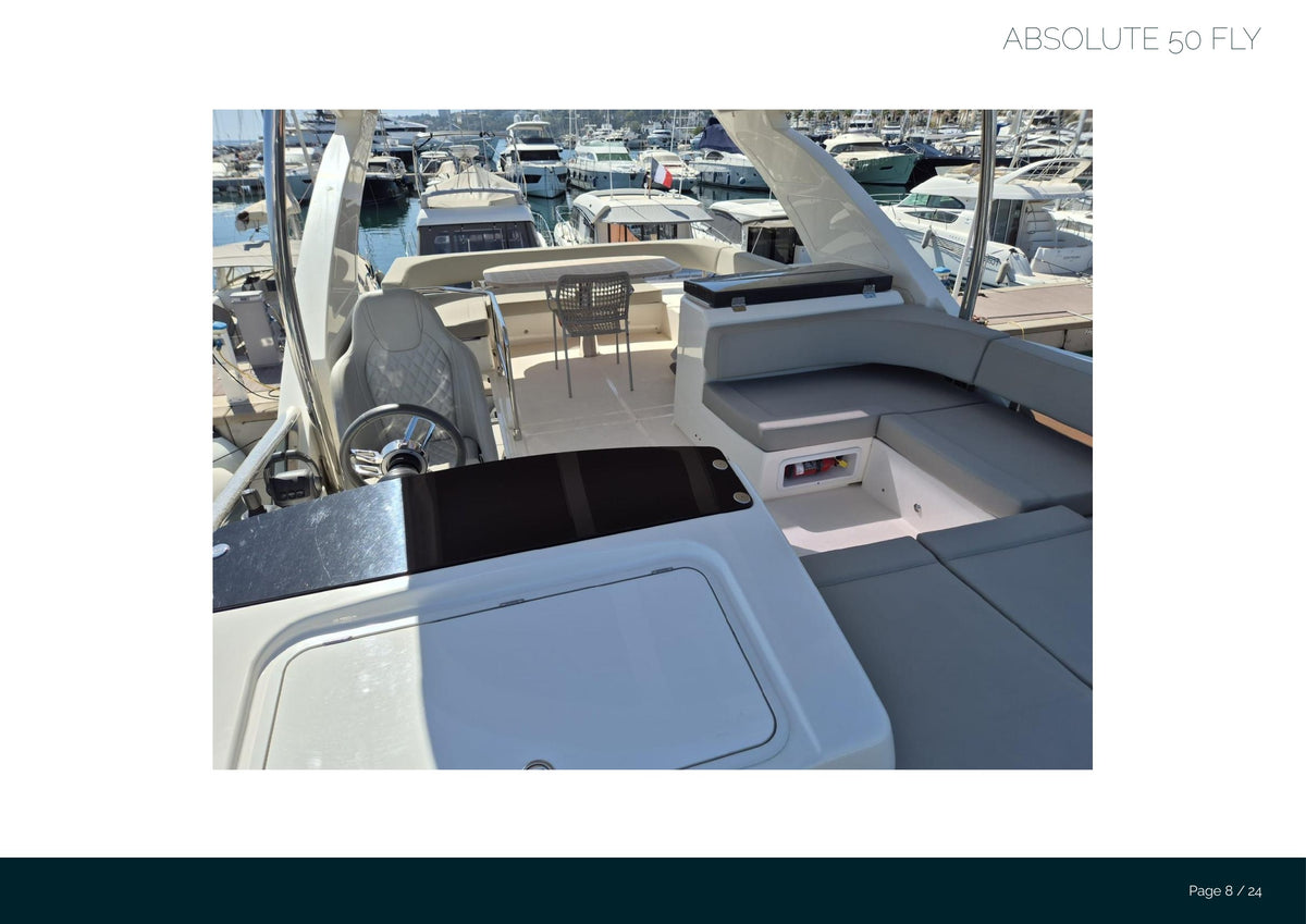 Absolute 50 Fly — 2020 Pre-Owned (15m) — VAT Paid