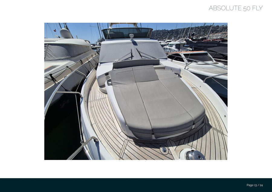 Absolute 50 Fly — 2020 Pre-Owned (15m) — VAT Paid