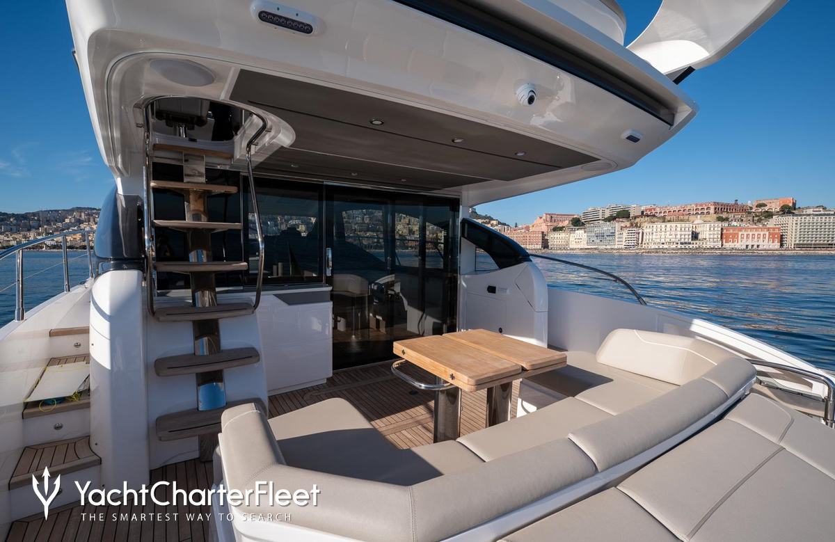 Charter M/Y ALL FOR YOU — Princess S62 (20m, 2024) | French Riviera