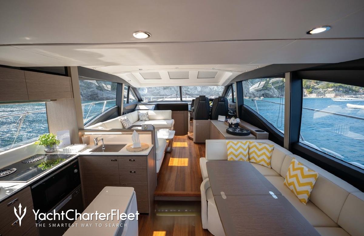 Charter M/Y ALL FOR YOU — Princess S62 (20m, 2024) | French Riviera