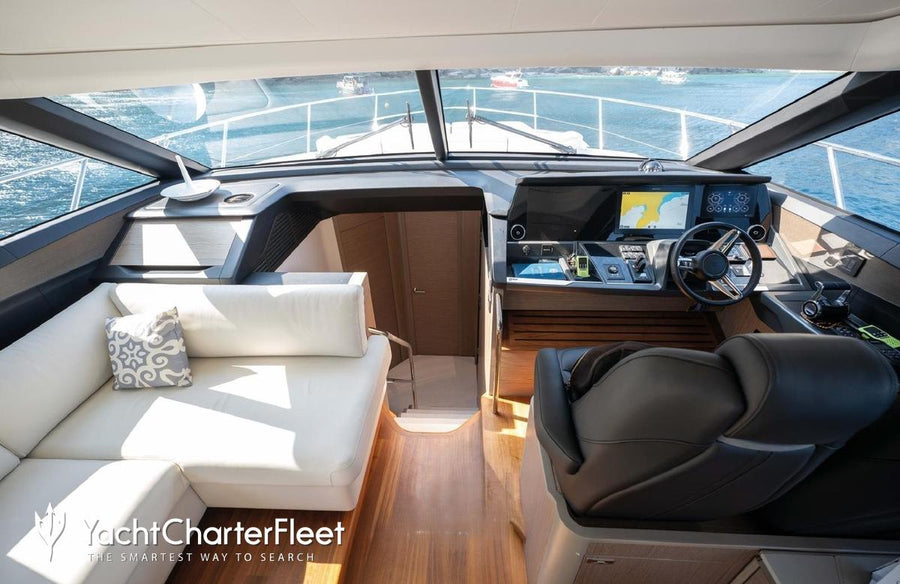 Charter M/Y ALL FOR YOU — Princess S62 (20m, 2024) | French Riviera