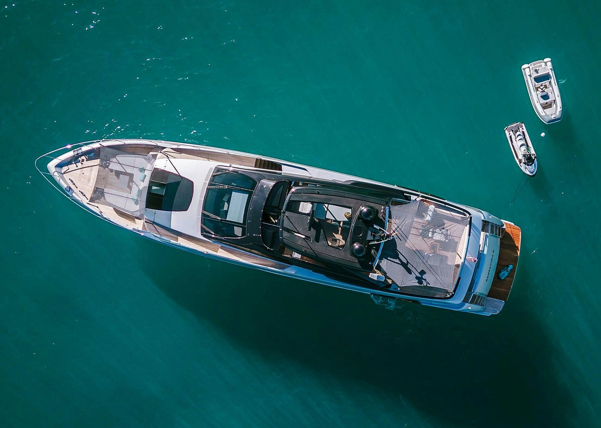 M/Y BARRACUDA III Riva 93 charter yacht — exterior, W Yachts Monaco