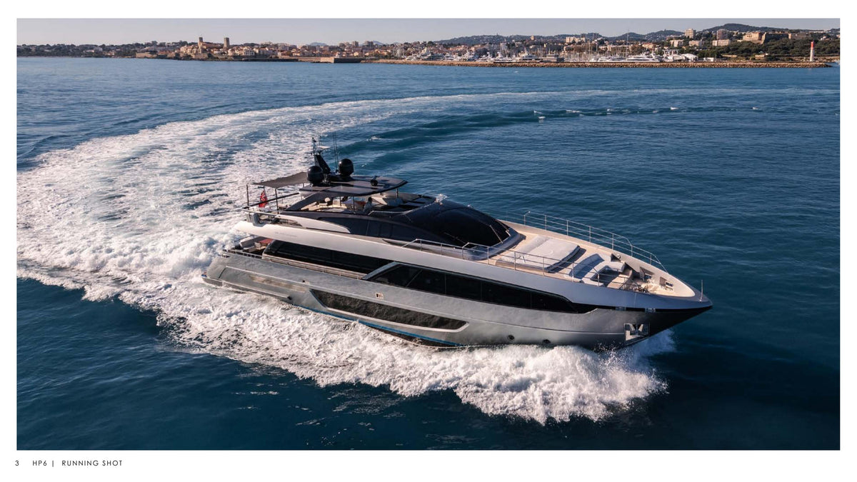 Charter M/Y HP6 — Riva 100 Corsaro (30m, 2021) | Mediterranean