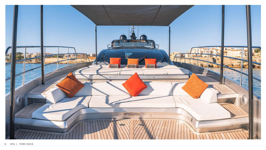 Charter M/Y HP6 — Riva 100 Corsaro (30m, 2021) | Mediterranean