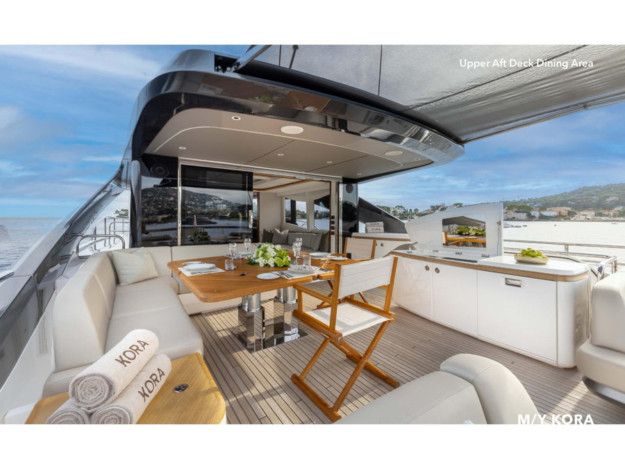 Charter M/Y KORA — Princess X80 (25m, 2023) | Mediterranean