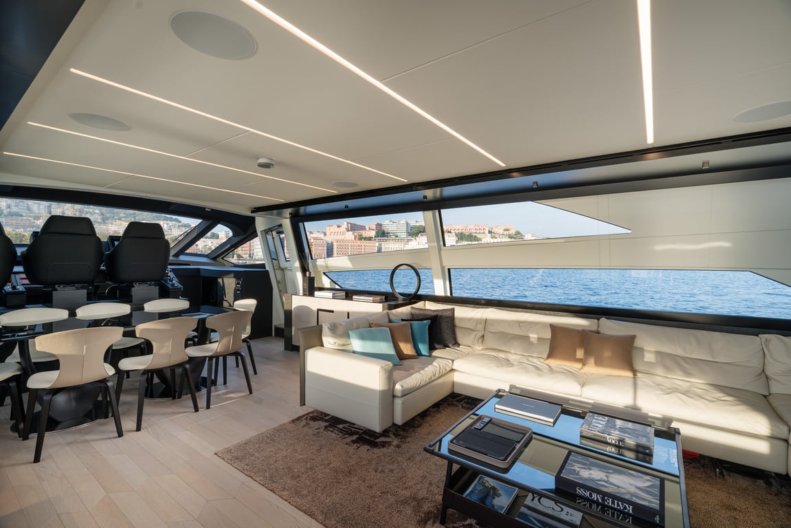 Charter M/Y SOPHIA — Pershing 9X (28m, 2023) | Amalfi Coast & Italy