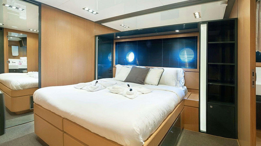 Charter M/Y WHATEVER — Riva 88 (27m, 2012/2025 refit)