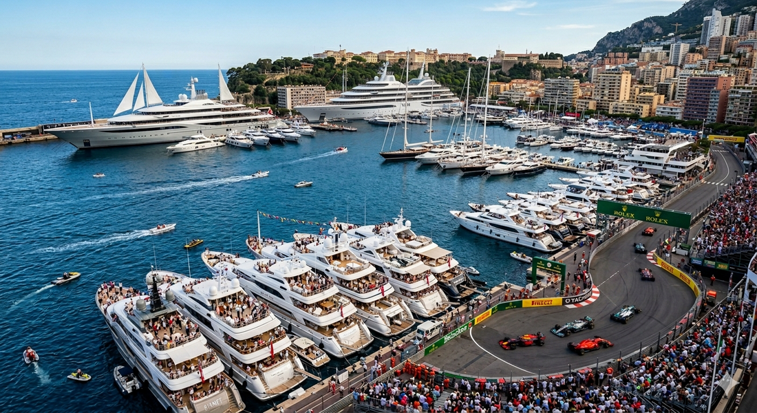 The Complete Breakdown of Monaco GP Mooring Costs (2025/2026) – How Much Does It Actually Cost to Park Your Yacht at the World's Most Expensive Race?