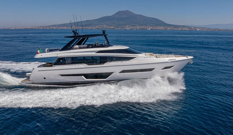 M/Y SEA DIAMOND Ferretti 780 charter yacht — exterior, W Yachts Monaco