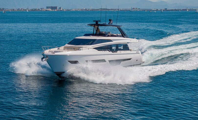 Charter M/Y SEA DIAMOND — Ferretti 780 (24m, 2025) | Sardinia & Naples