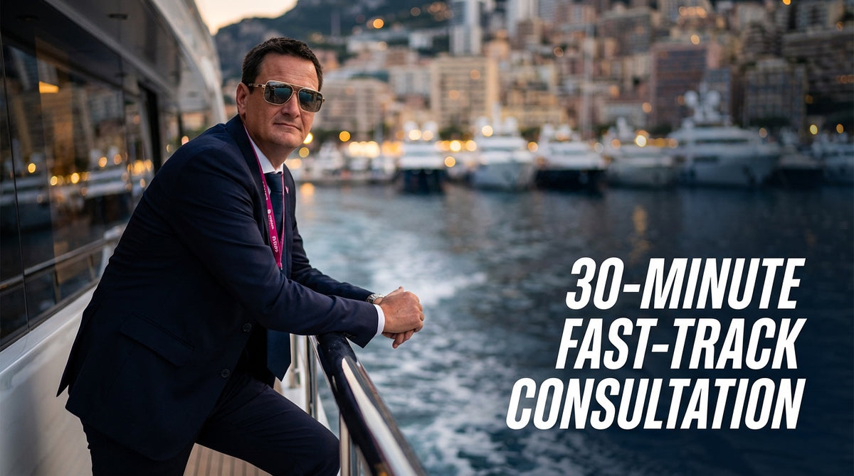 Private 30-minute yacht advisory session — W Yachts Monaco independent expert
