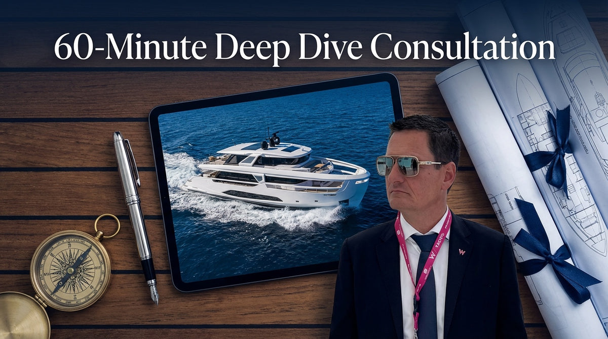 60-minute pre-purchase yacht consultation — W Yachts Monaco advisory