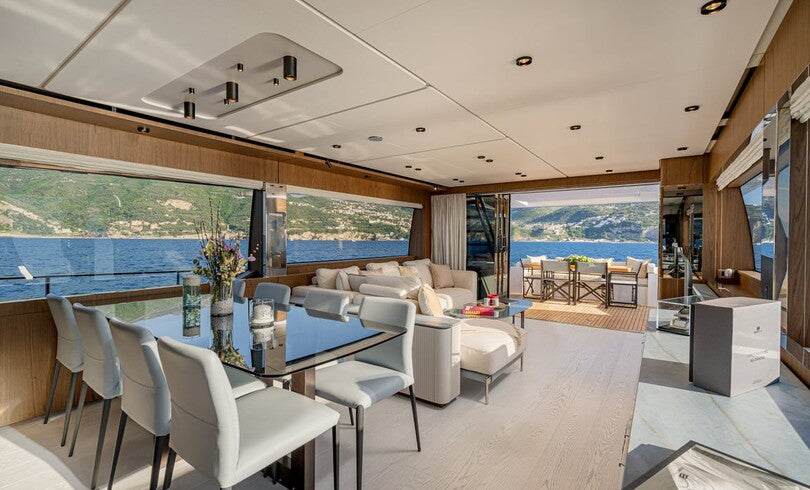 Charter M/Y SEA DIAMOND — Ferretti 780 (24m, 2025)