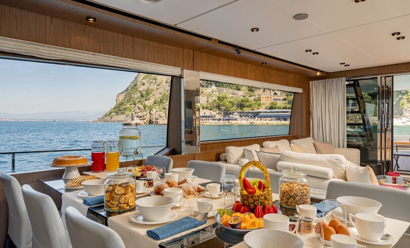 Charter M/Y SEA DIAMOND — Ferretti 780 (24m, 2025)