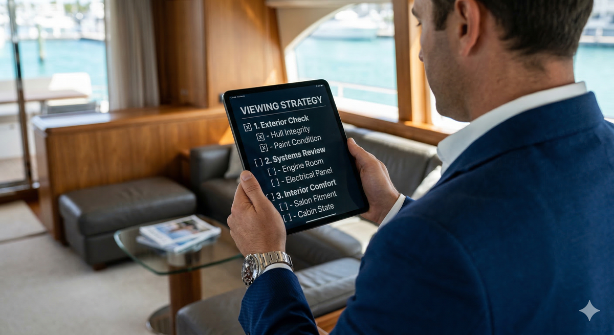 Yacht on-board viewing strategy and advisory — W Yachts Monaco