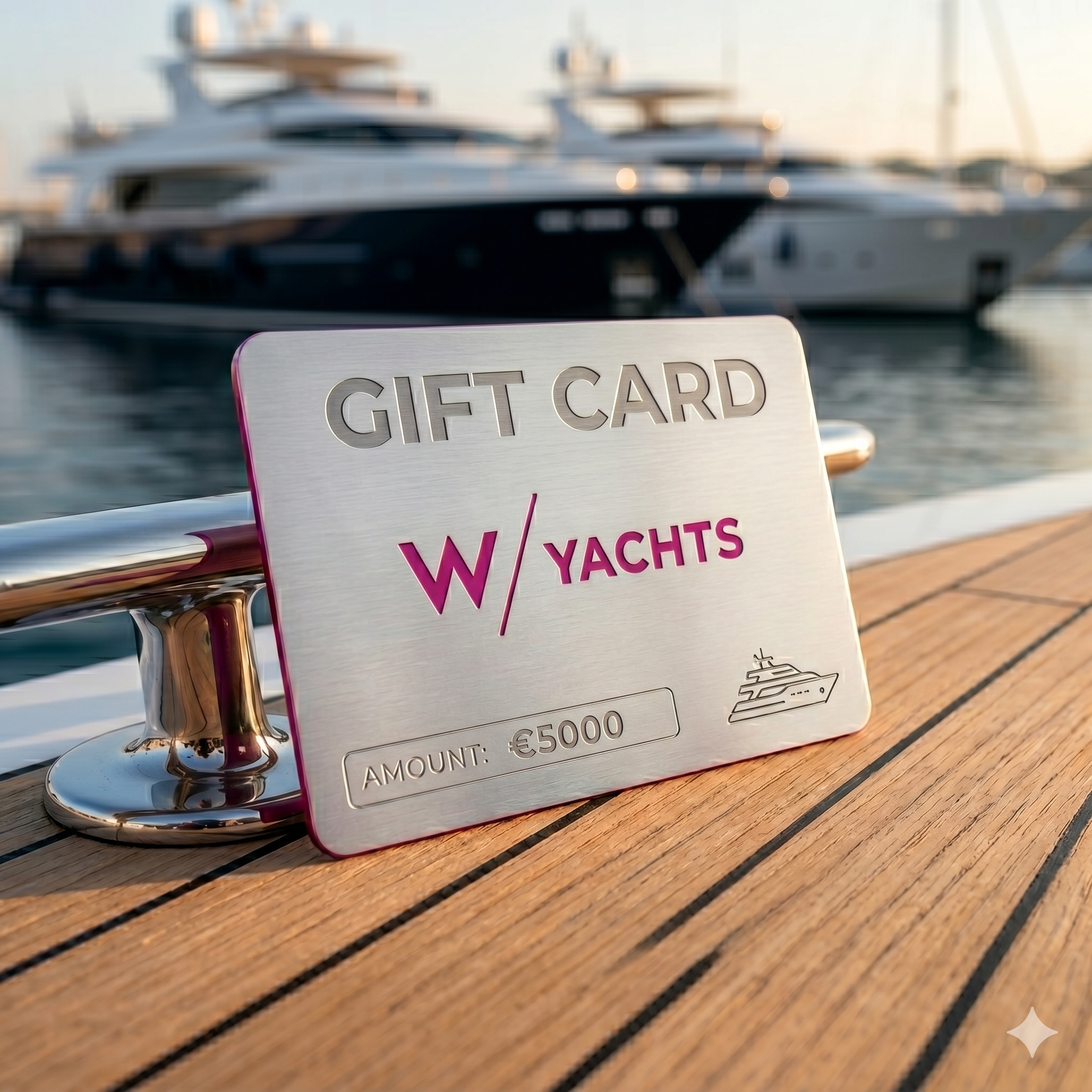 W YACHTS Gift Card