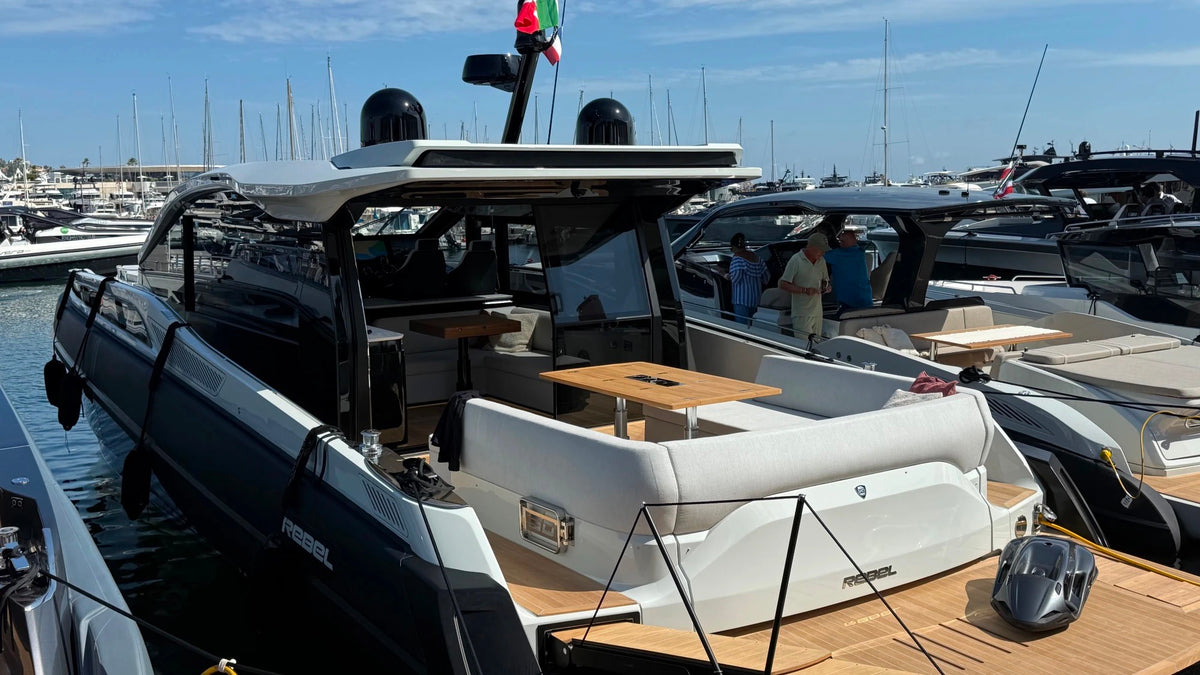 2025 Sacs Rebel 50 luxury RIB for sale — exterior, W Yachts Monaco