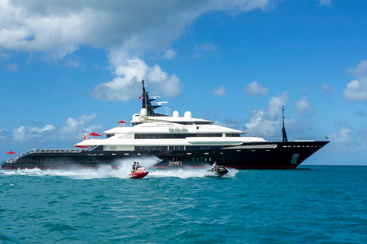 M/Y ALFA NERO 82m Oceanco superyacht charter — exterior view, W Yachts Monaco