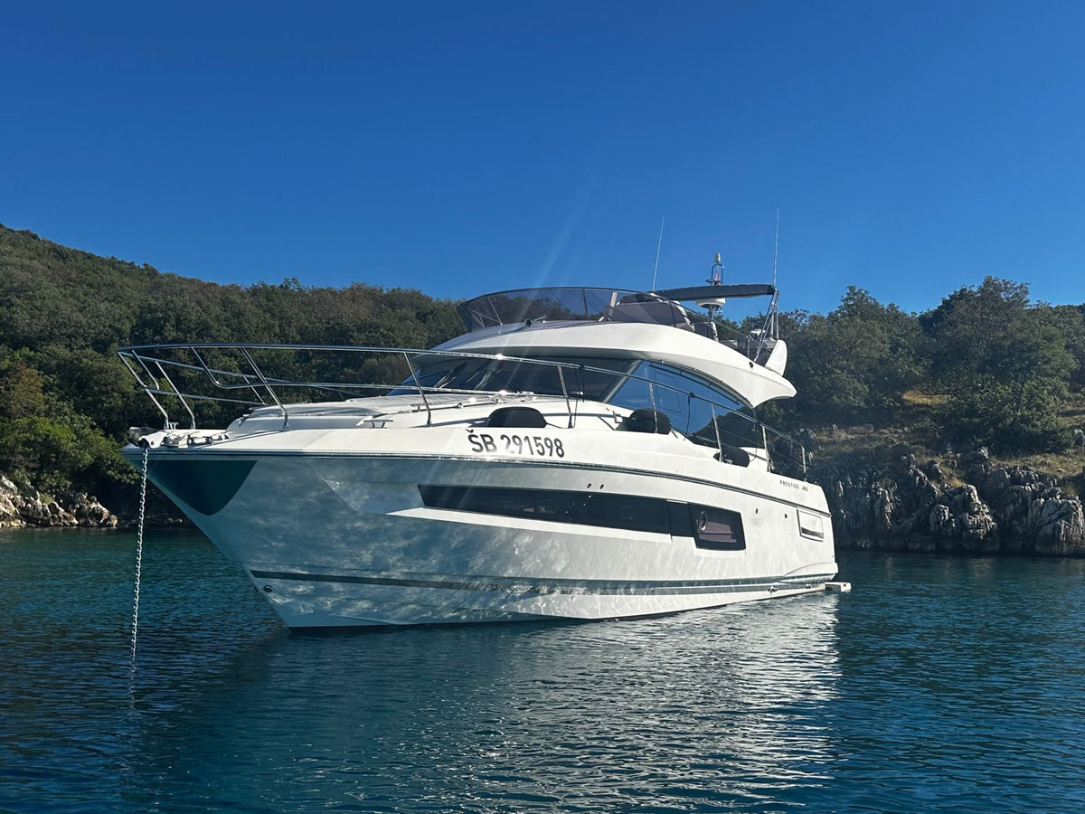 Prestige 460 Fly Carpe Diem — 2024 Pre-Owned (14m) — VAT Paid