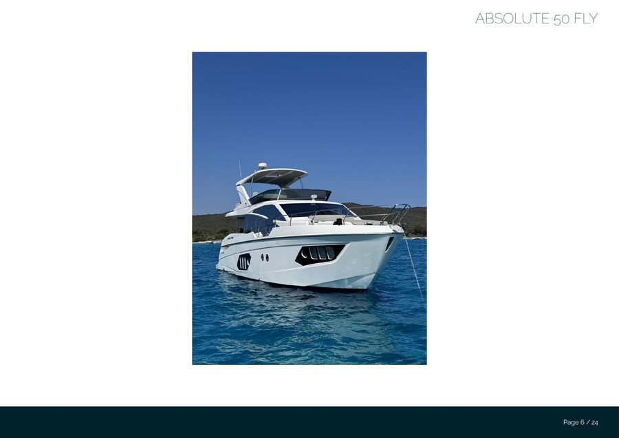 Absolute 50 Fly — 2020 Pre-Owned (15m) — VAT Paid