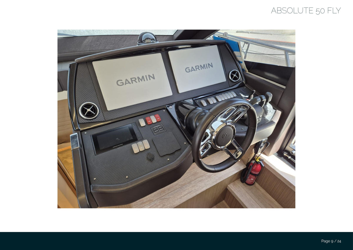 Absolute 50 Fly — 2020 Pre-Owned (15m) — VAT Paid