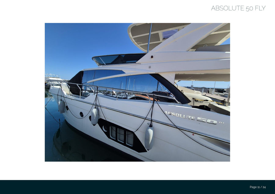 Absolute 50 Fly — 2020 Pre-Owned (15m) — VAT Paid