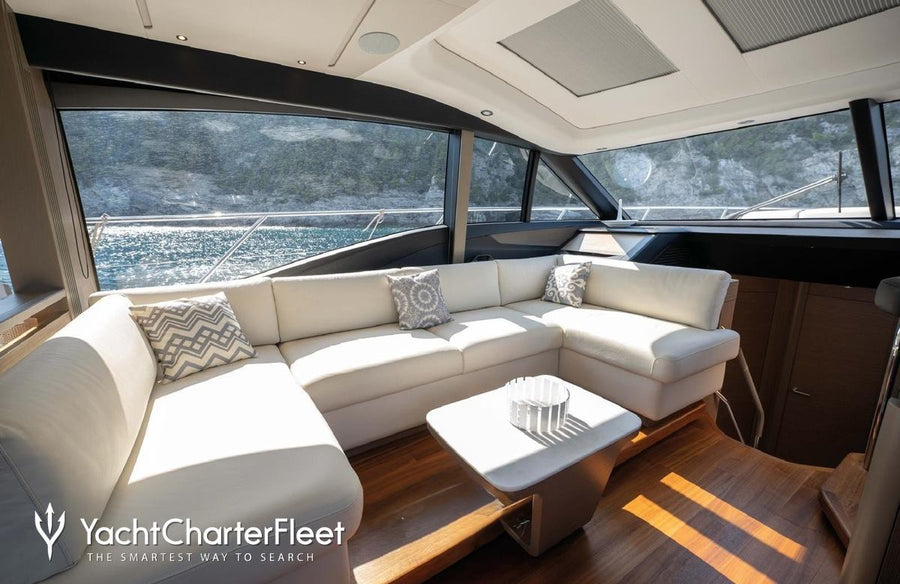 Charter M/Y ALL FOR YOU — Princess S62 (20m, 2024) | French Riviera