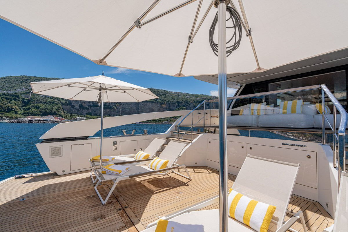 Charter M/Y DANIDA — Sanlorenzo 87 (27m, 2020) | Italian Mediterranean