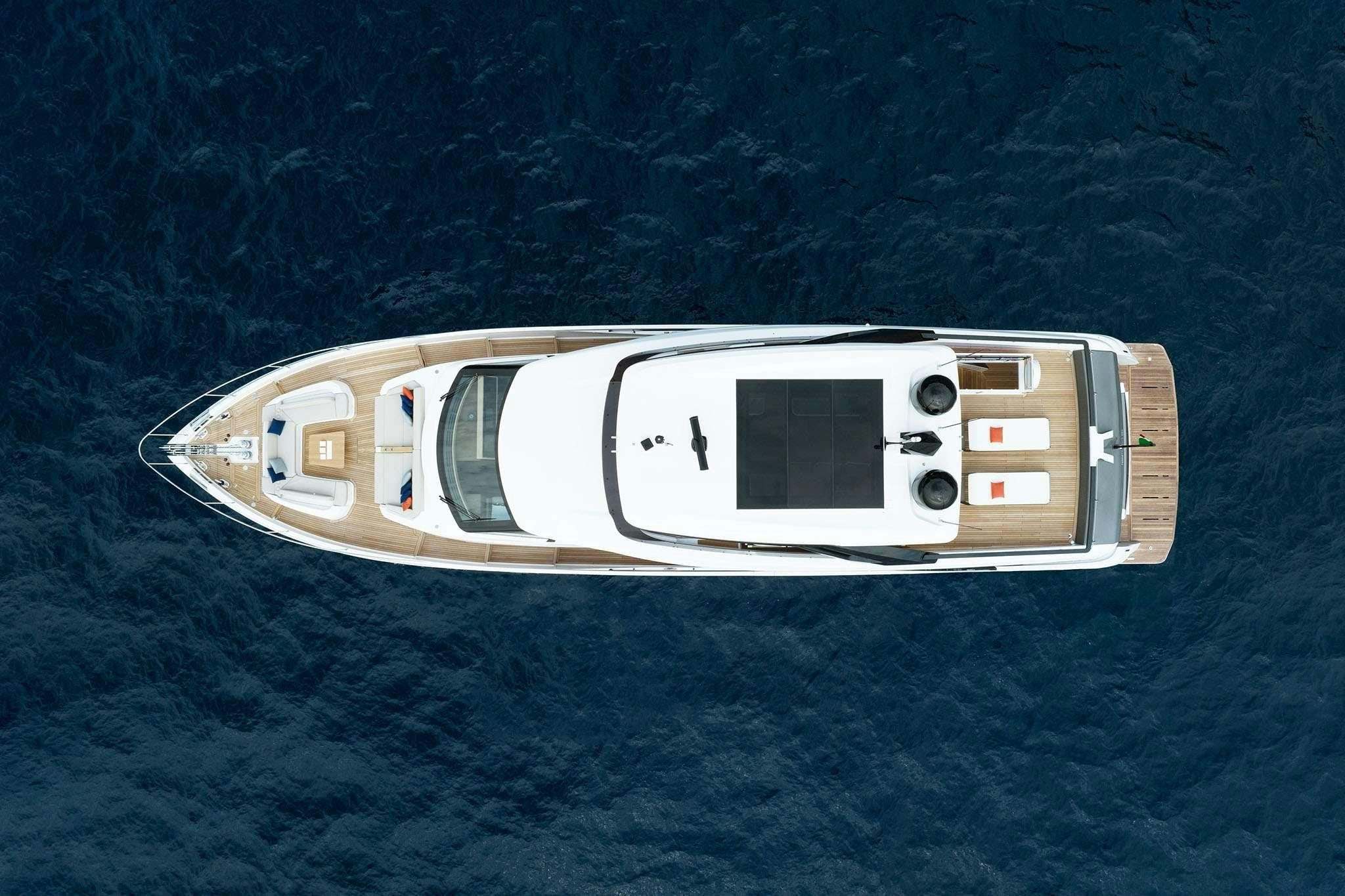 Location M/Y FAST — Ferretti 860 (27m, 2025)