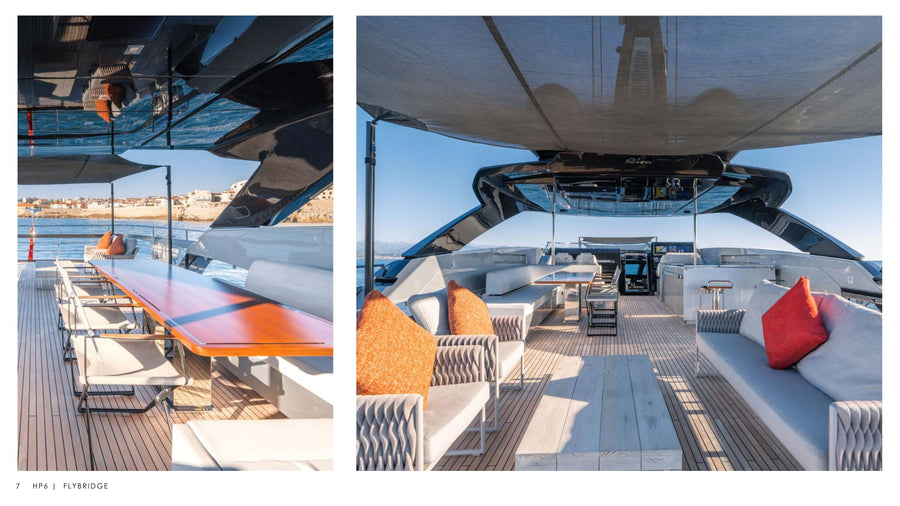 Charter M/Y HP6 — Riva 100 Corsaro (30m, 2021) | Mediterranean