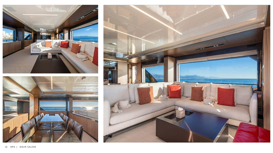 Charter M/Y HP6 — Riva 100 Corsaro (30m, 2021) | Mediterranean