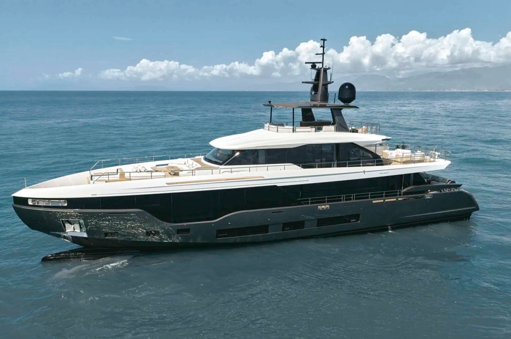 M/Y ILMA Azimut Grande 118 36m superyacht charter — exterior, W Yachts Monaco