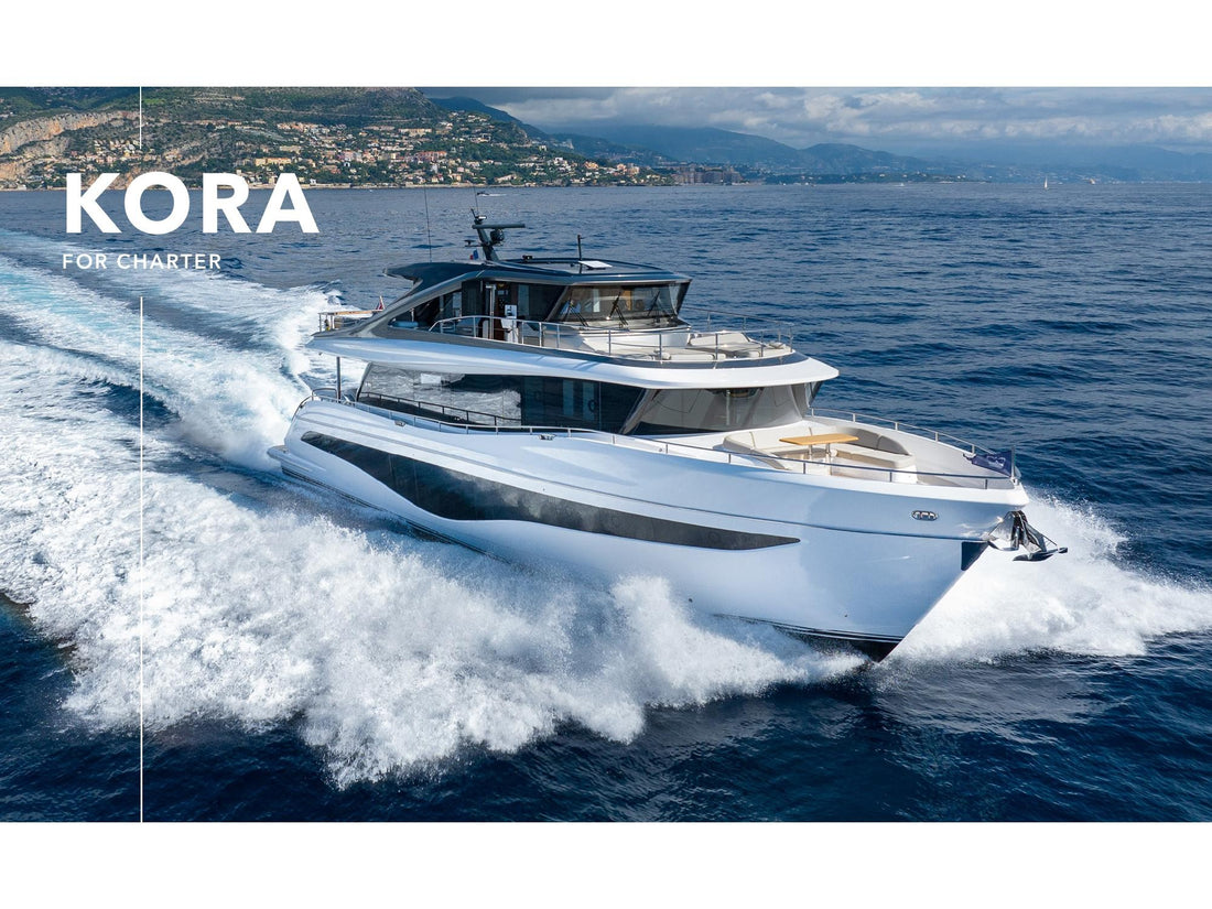 Charter M/Y KORA — Princess X80 (25m, 2023) | Mediterranean