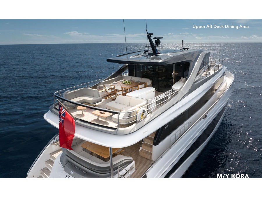 Charter M/Y KORA — Princess X80 (25m, 2023) | Mediterranean