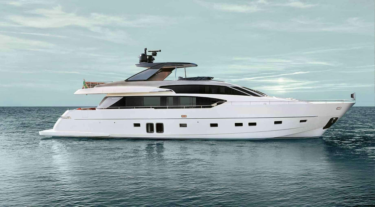 M/Y QUEEN MARTINA Sanlorenzo SL86 charter yacht — exterior, W Yachts Monaco
