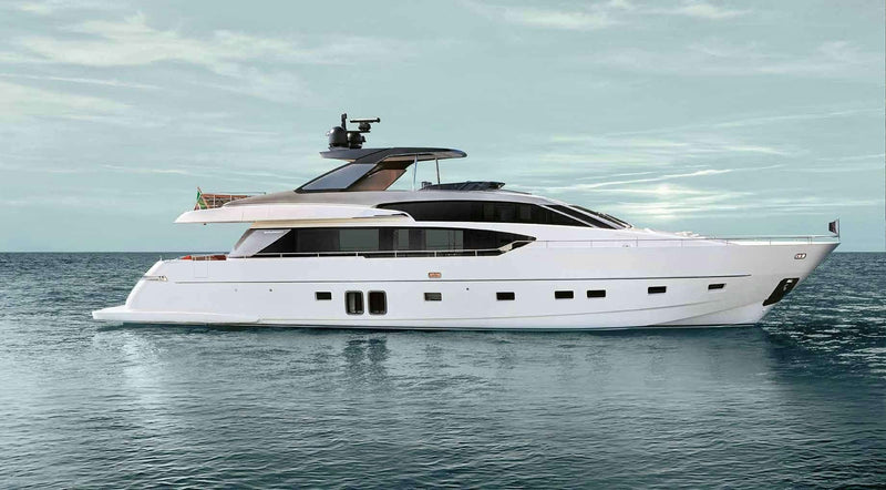 M/Y QUEEN MARTINA Sanlorenzo SL86 charter yacht — exterior, W Yachts Monaco