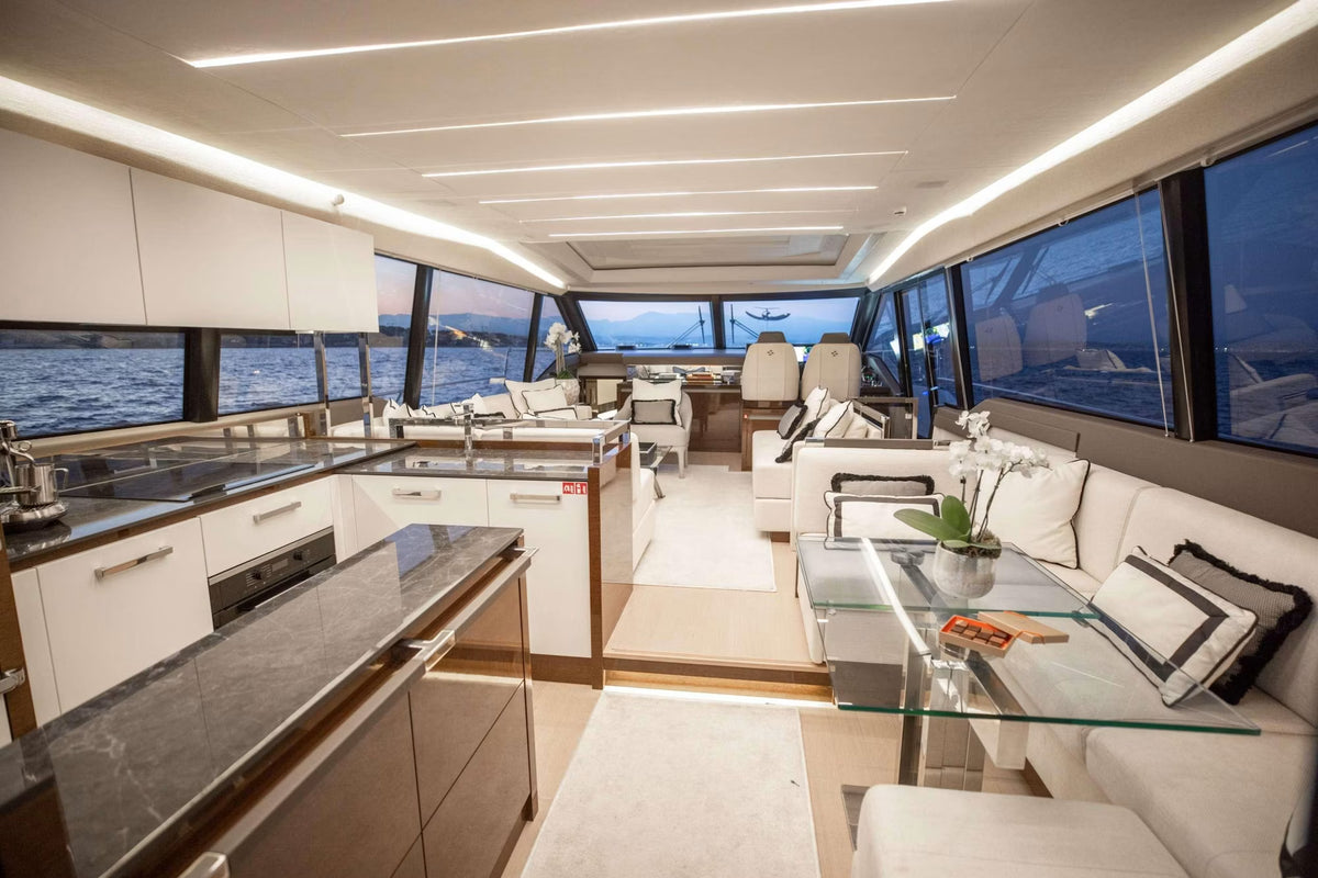 Charter M/Y ROMY ONE — Prestige 70 (21m, 2020) | Mediterranean