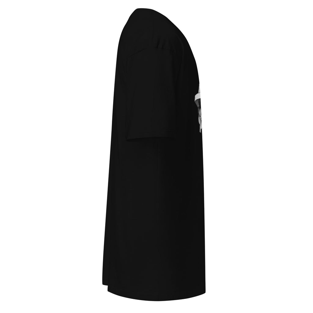 Rooster Tail Heavyweight Tee — black, right