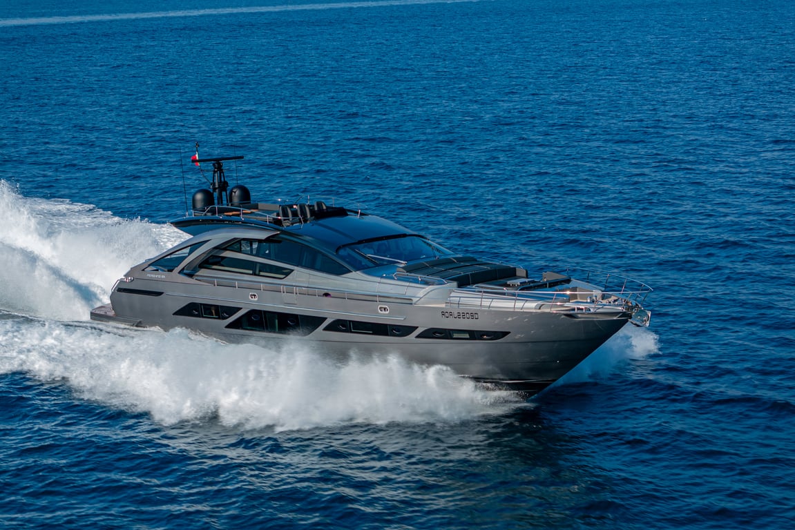 Charter M/Y SOPHIA — Pershing 9X (28m, 2023) | Amalfi Coast & Italy