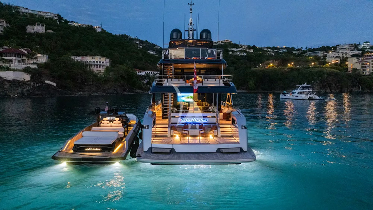 Charter M/Y TASTY WAVES — Riva 131 (40m, 2024)