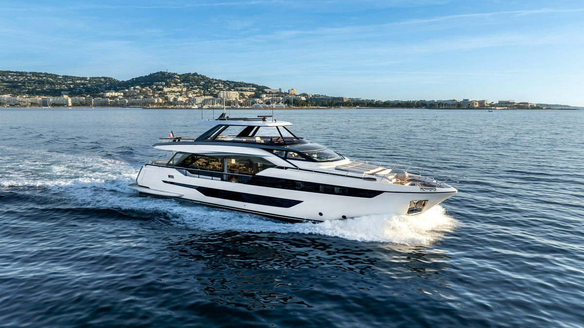 M/Y TOGETHER Ferretti 940 charter yacht — exterior, W Yachts Monaco