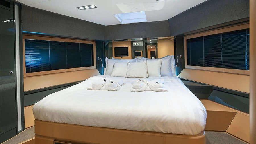 Charter M/Y WHATEVER — Riva 88 (27m, 2012/2025 refit)