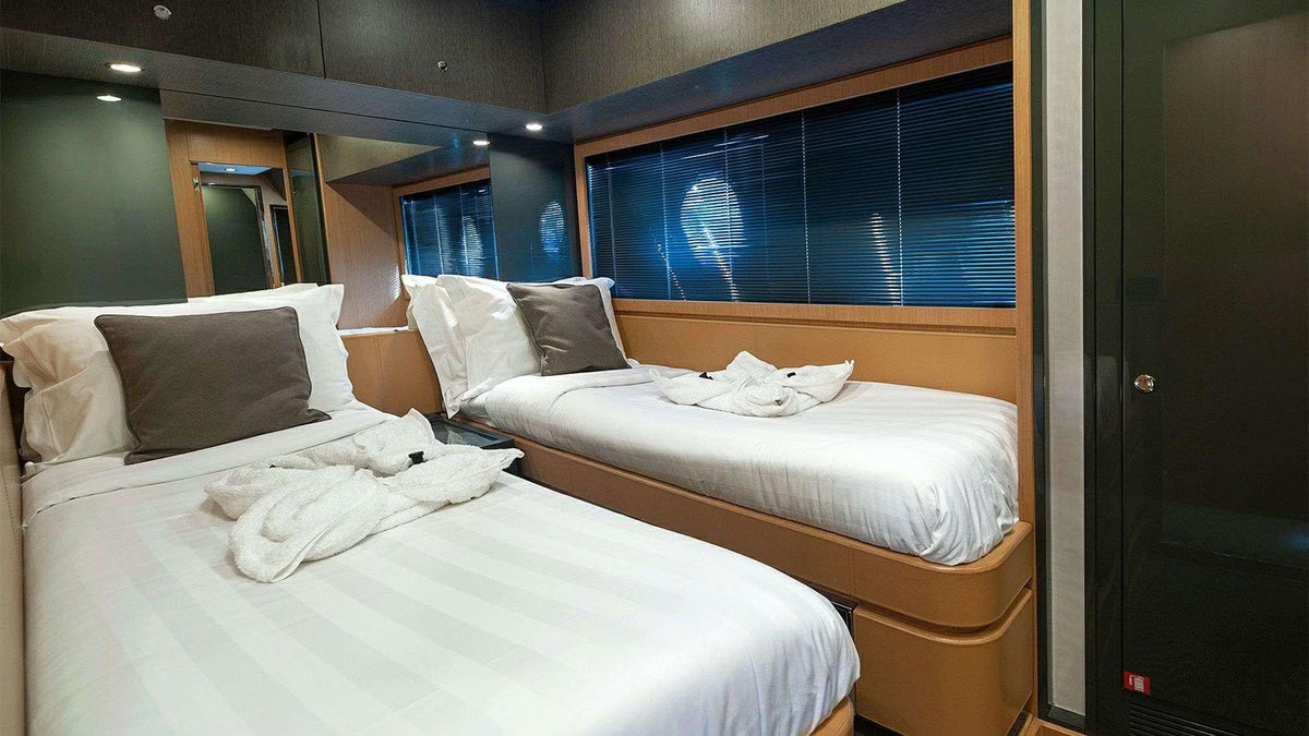 Charter M/Y WHATEVER — Riva 88 (27m, 2012/2025 refit)
